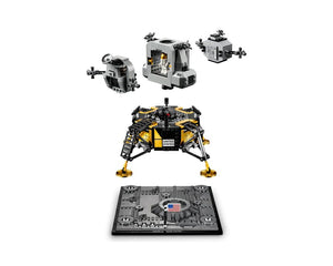 LEGO 10266 Creator Expert NASA Apollo 11 Lunar Lander Space Set - Mobile123