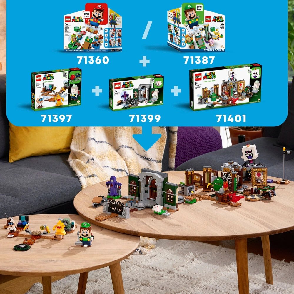 LEGO 71401 Super Mario Luigi’s Mansion Haunt-and-Seek Set - Mobile123