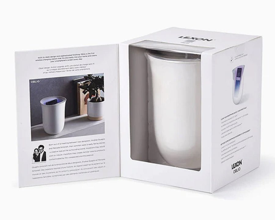 Lexon Oblio Wireless Charging Station Lexon Sanitizer Uv Sanitizer