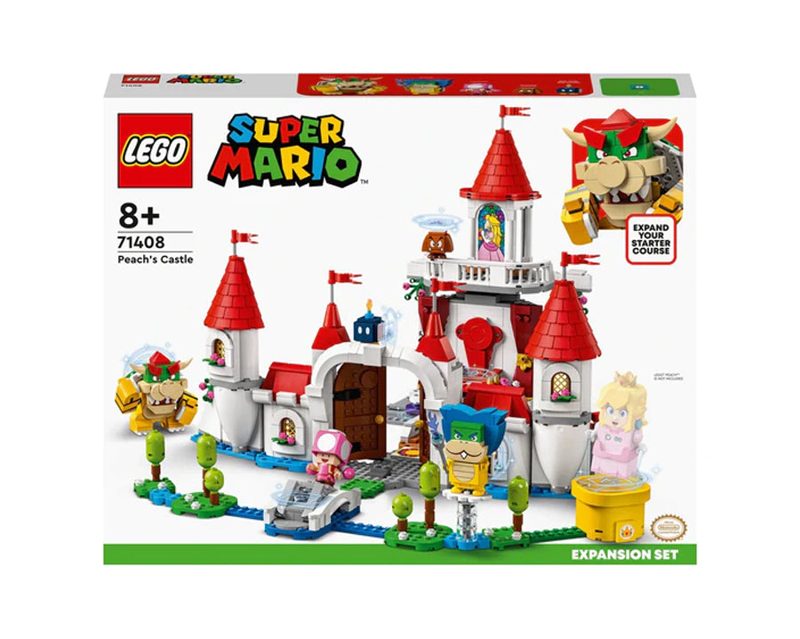 LEGO 71408 Super Mario Peach’s Castle Expansion Set Toy