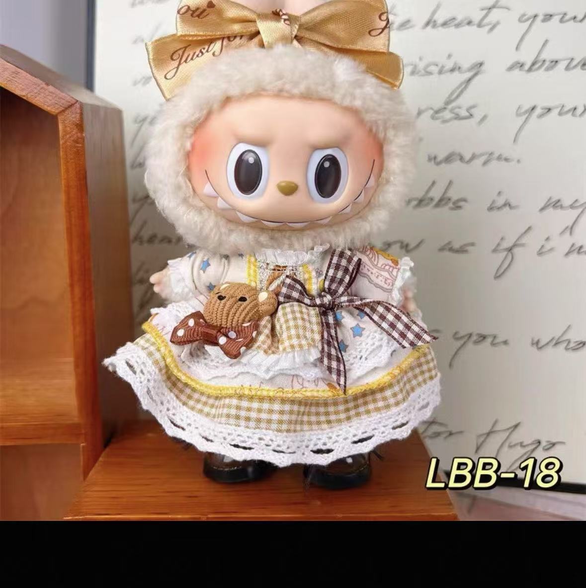 Labubu Character Dressed Up Outfits
