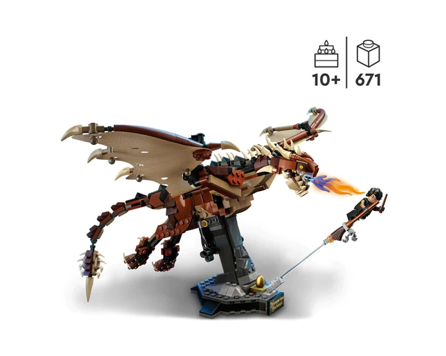LEGO 76406 Harry Potter Hungarian Horntail Dragon Toy Model