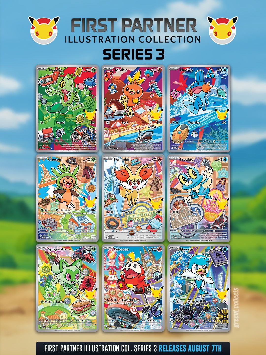 Pokémon TCG: First Partner Illustration Collection – Series 3