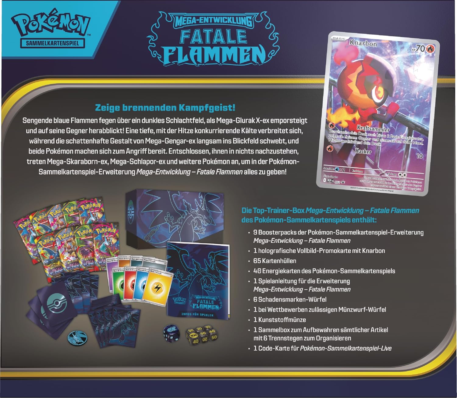 Pokémon TCG Phantasmal Flames Elite Trainer Box – Mega Evolution ETB