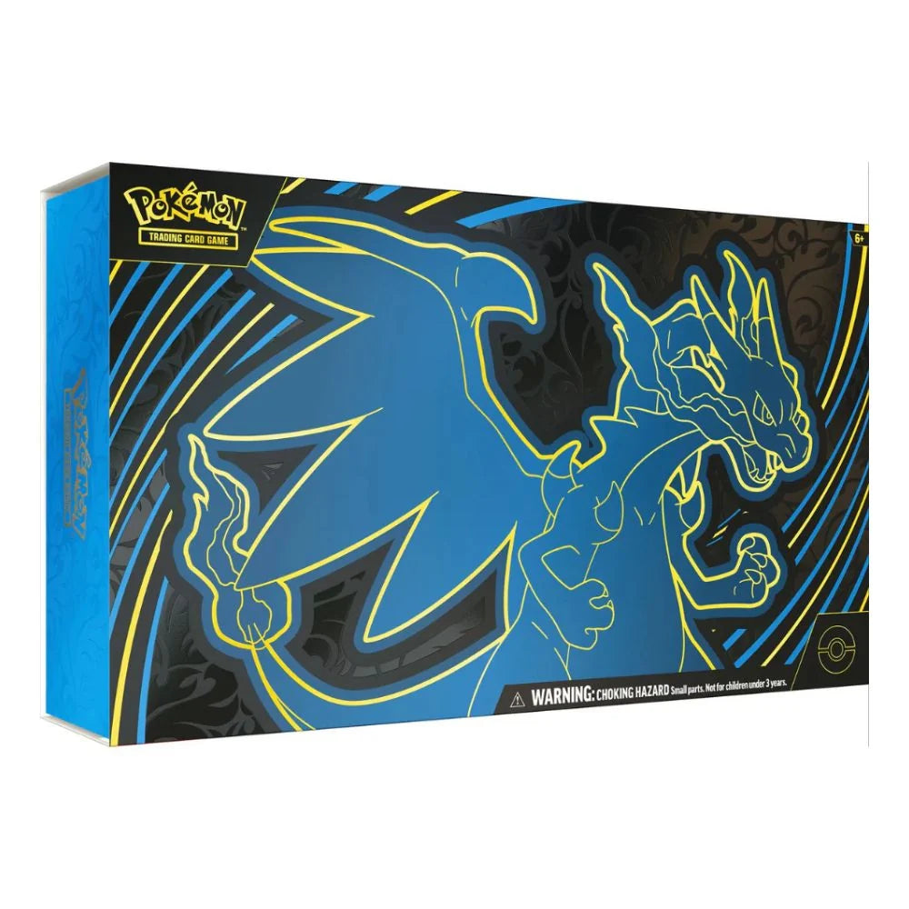 Pokémon TCG: Mega Charizard X ex Ultra-Premium Collection – 18 Booster Packs