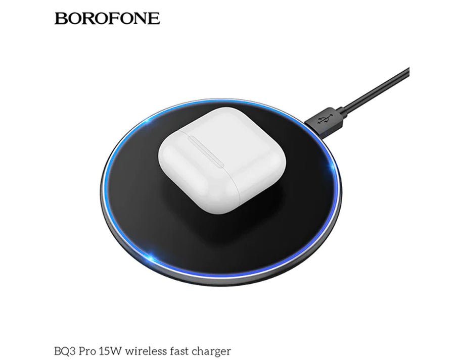 Borofone Ultra Slim Wireless Fast Charger - Mobile123