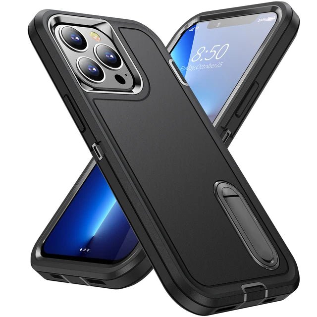 iPhone Defender Case With Stand - Mobile123