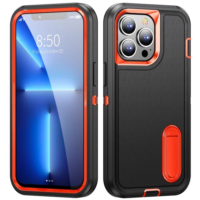 iPhone Defender Case With Stand - Mobile123