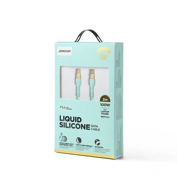 Joyroom Liquid Silicone Type C - Type C 100W PD Cable N18 - Mobile123