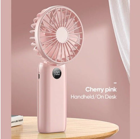 Joyroom Mini Handheld Fan (digital display) CY451 - Mobile123