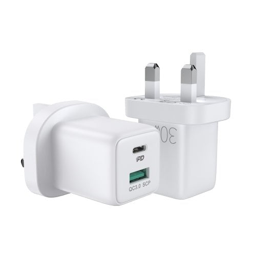 Joyroom PD 30W Type-C + QC 3.0 USB Mini Fast Charger QP303 - Mobile123