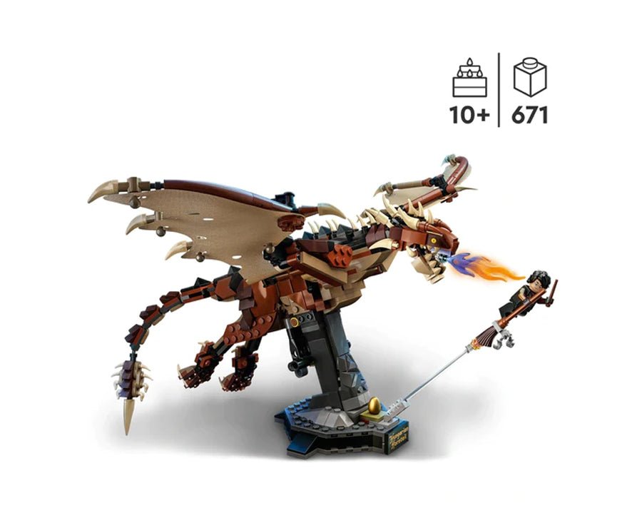 LEGO 76406 Harry Potter Hungarian Horntail Dragon Toy Model - Mobile123
