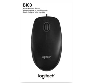 Logitech B100 Wired Mouse - Mobile123