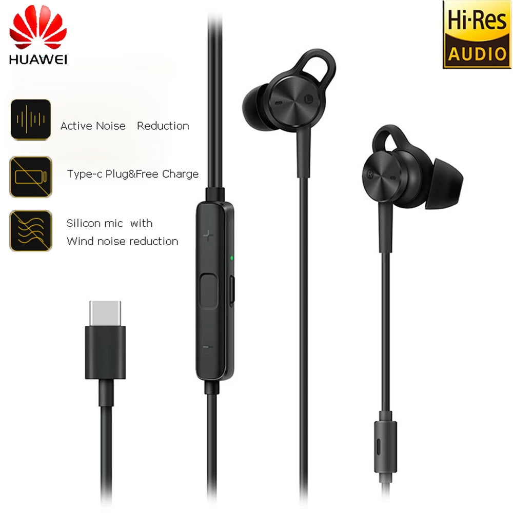 Huawei Active Noise Canceling USB C Headphones